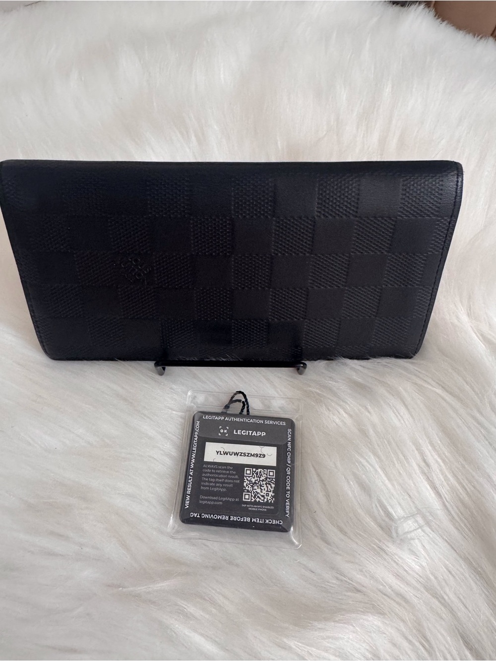 Louis Vuitton Brazza Damier Infini Leather Wallet